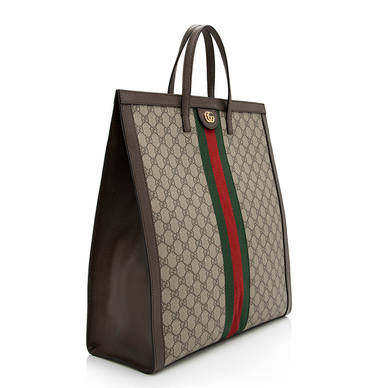 Ophidia large tote bag in grey and black Supreme