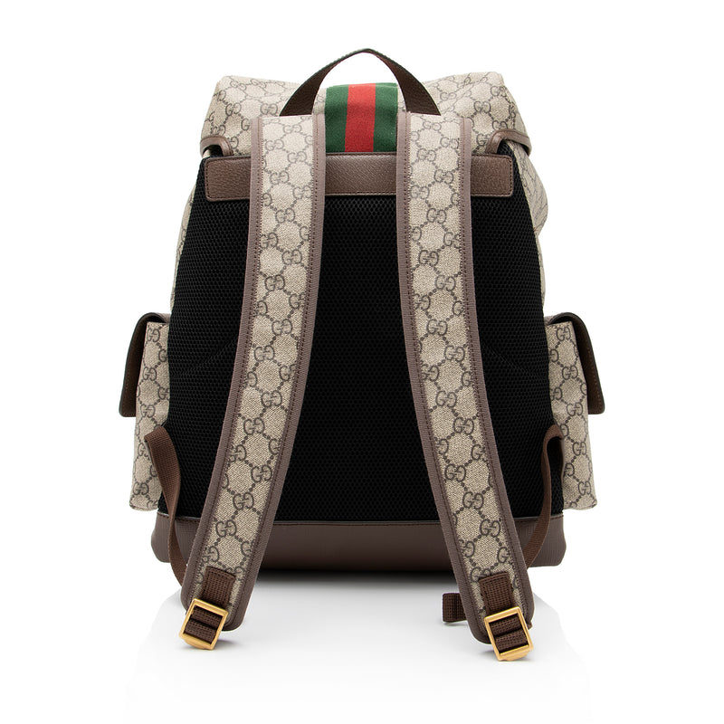 Gucci GG Supreme Ophidia Medium Backpack (SHF-23365) – LuxeDH