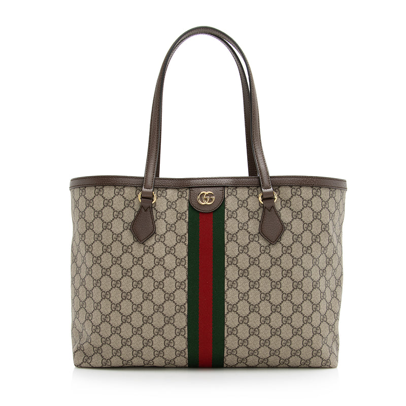 Gucci GG Supreme Ophidia Medium Shopping Tote (SHF-22624) – LuxeDH