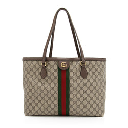 Gucci GG Supreme Ophidia Medium Shopping Tote (SHF-Kia2Dy)