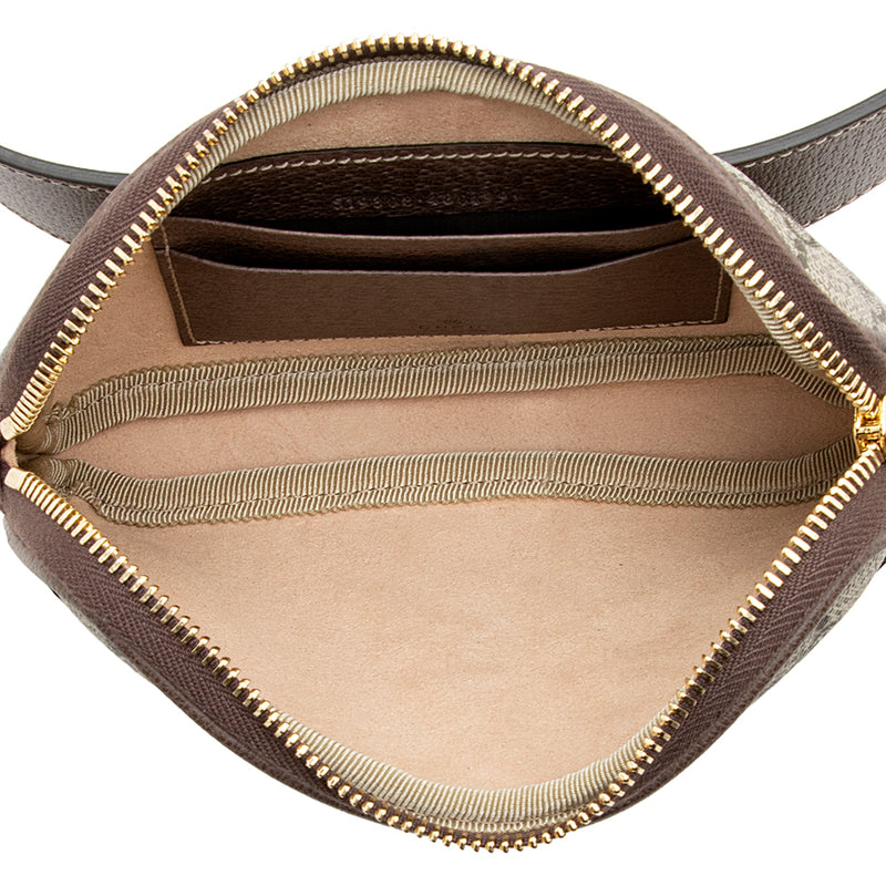 Gucci GG Supreme Ophidia Phone Case Belt Bag - Size 34 / 85 (SHF-20457)
