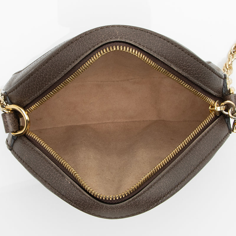 Gucci GG Supreme Ophidia Round Mini Shoulder Bag (SHF-23729)