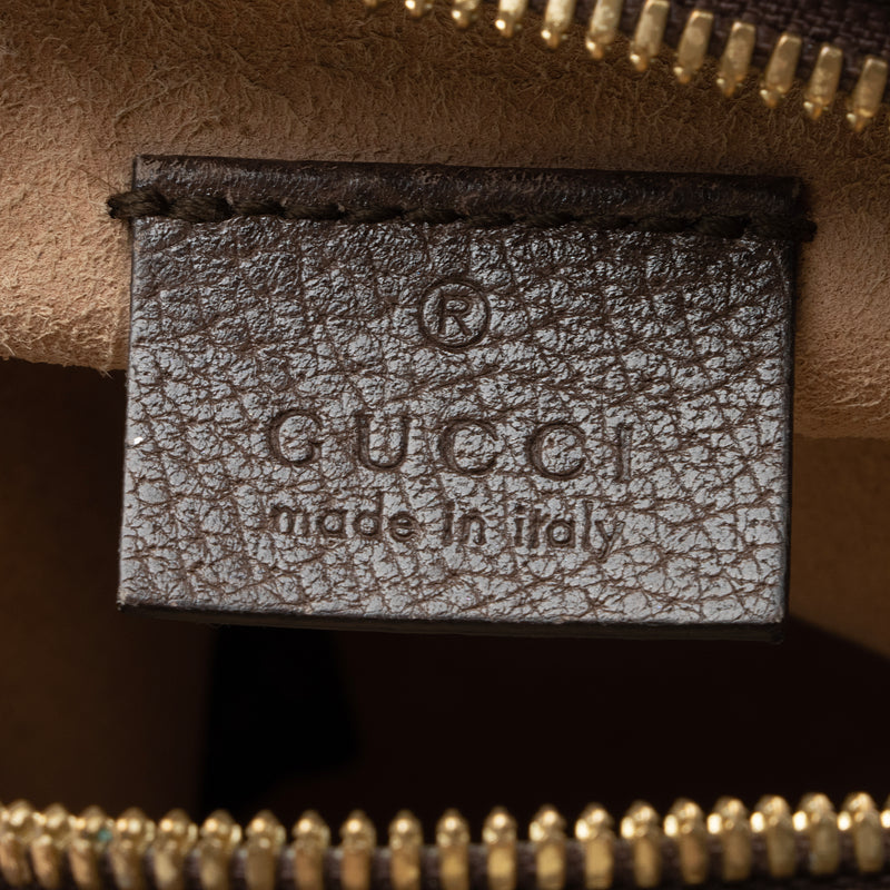 Gucci GG Supreme Ophidia Round Mini Shoulder Bag (SHF-23729)