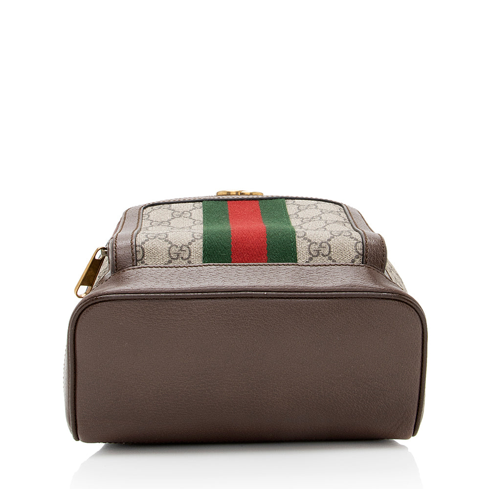 Gucci GG Supreme Ophidia Small Backpack (SHF-bxnAX0)