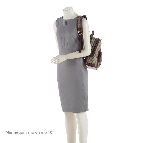 Gucci GG Supreme Ophidia Small Backpack (SHF-bxnAX0)