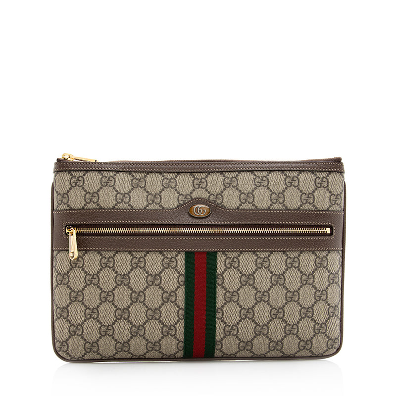 Gucci GG Supreme Ophidia Zip Pouch (SHF-20416) – LuxeDH