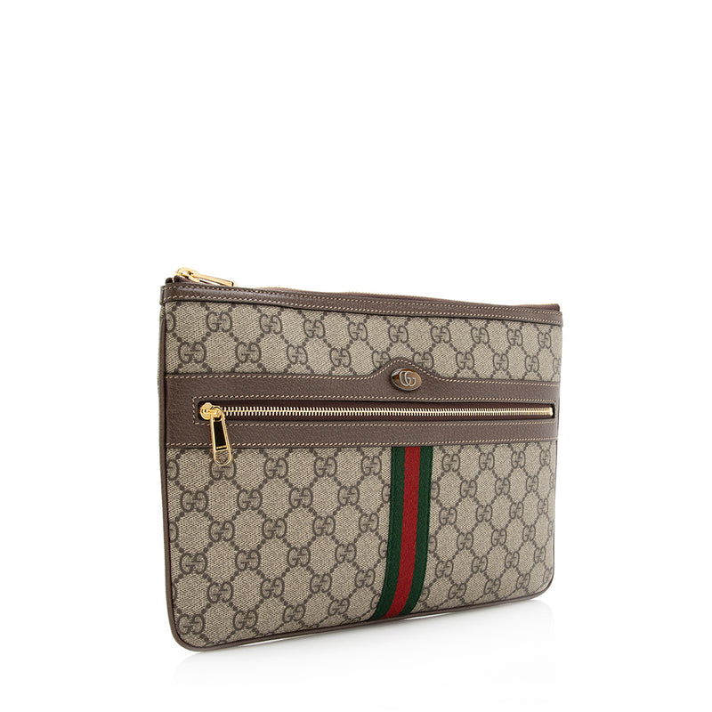 Gucci GG Supreme Ophidia Zip Pouch (SHF-20416) – LuxeDH