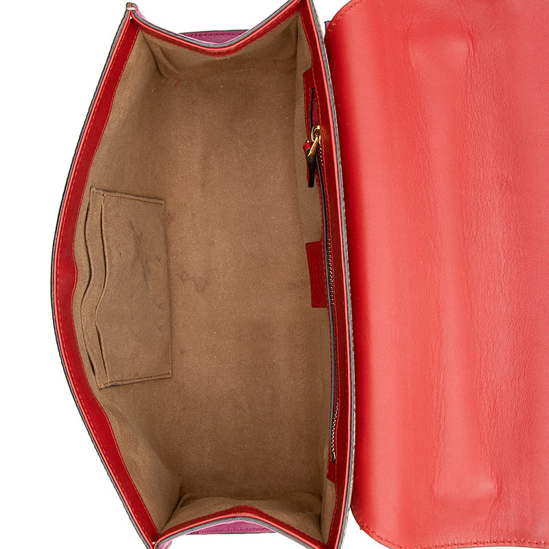 Gucci GG Supreme Padlock Medium Shoulder Bag (SHF-15259)