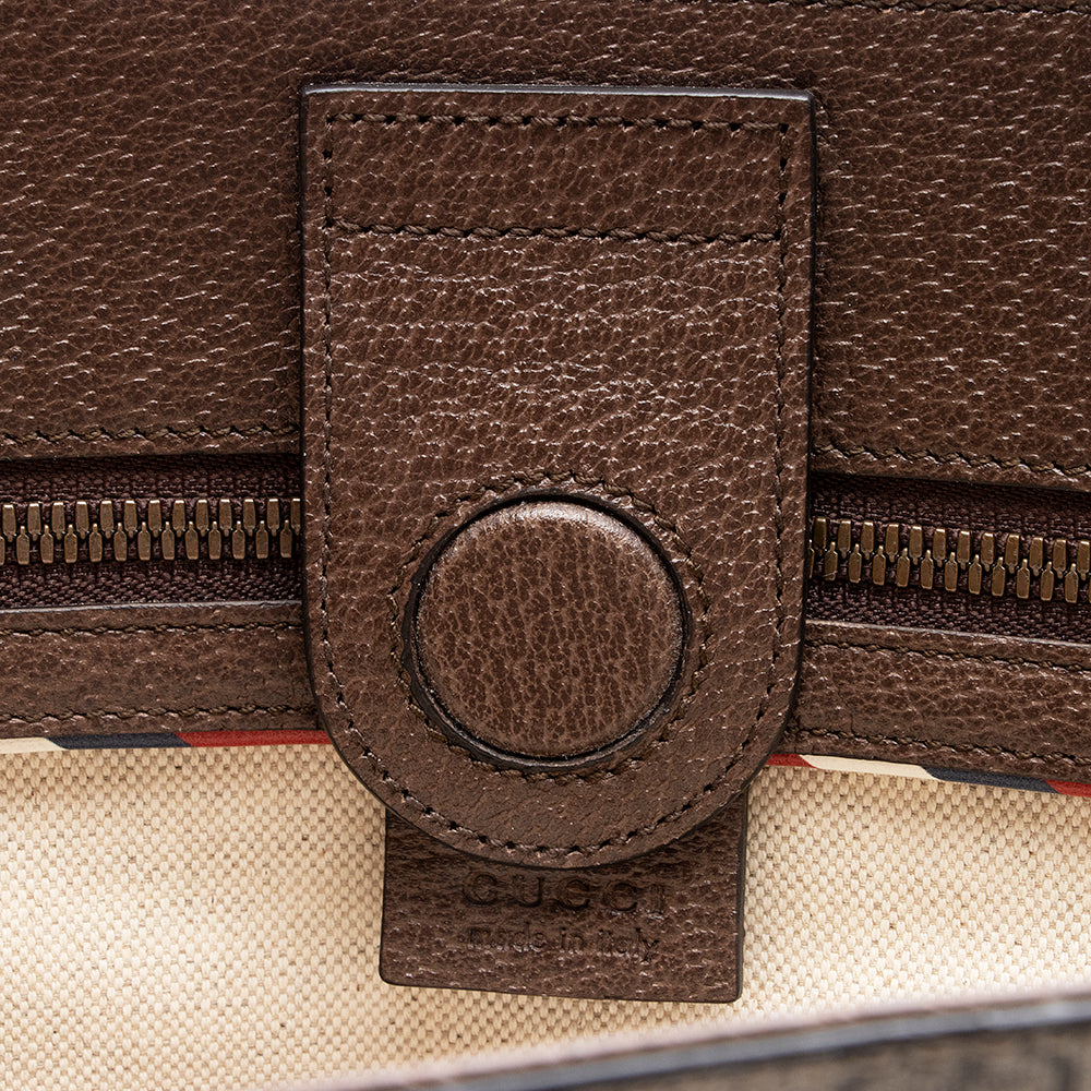 Gucci GG Supreme North South Soft Courrier Tote (SHF-22082)