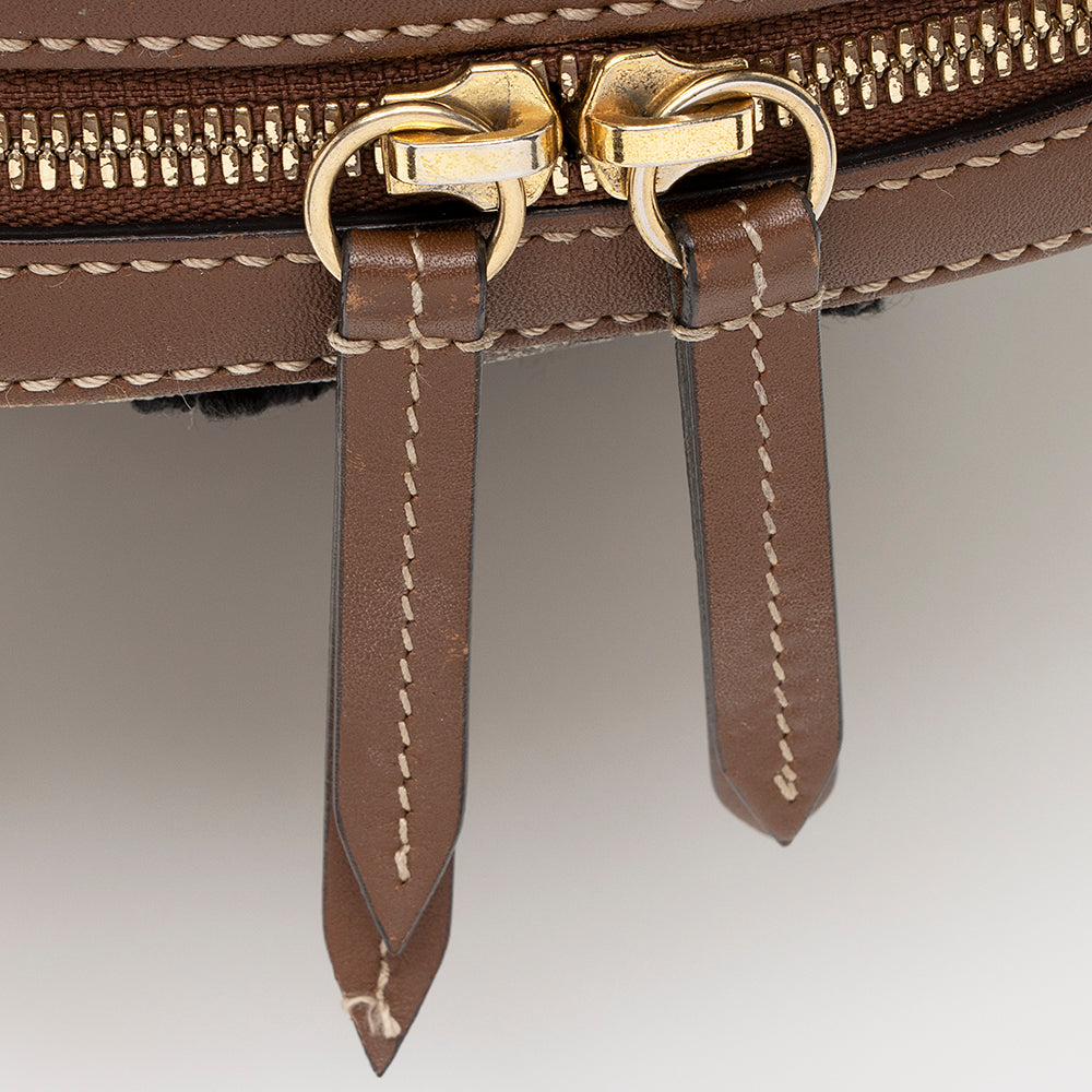 Gucci GG Supreme Souvenir Garden Bee Flower Backpack (SHF-21666)