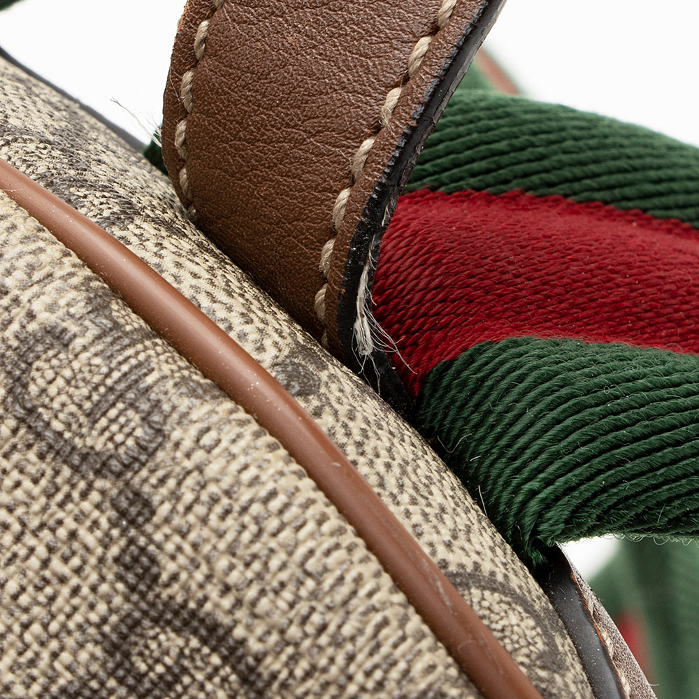 Gucci GG Supreme Souvenir Garden Bee Flower Backpack (SHF-21666)