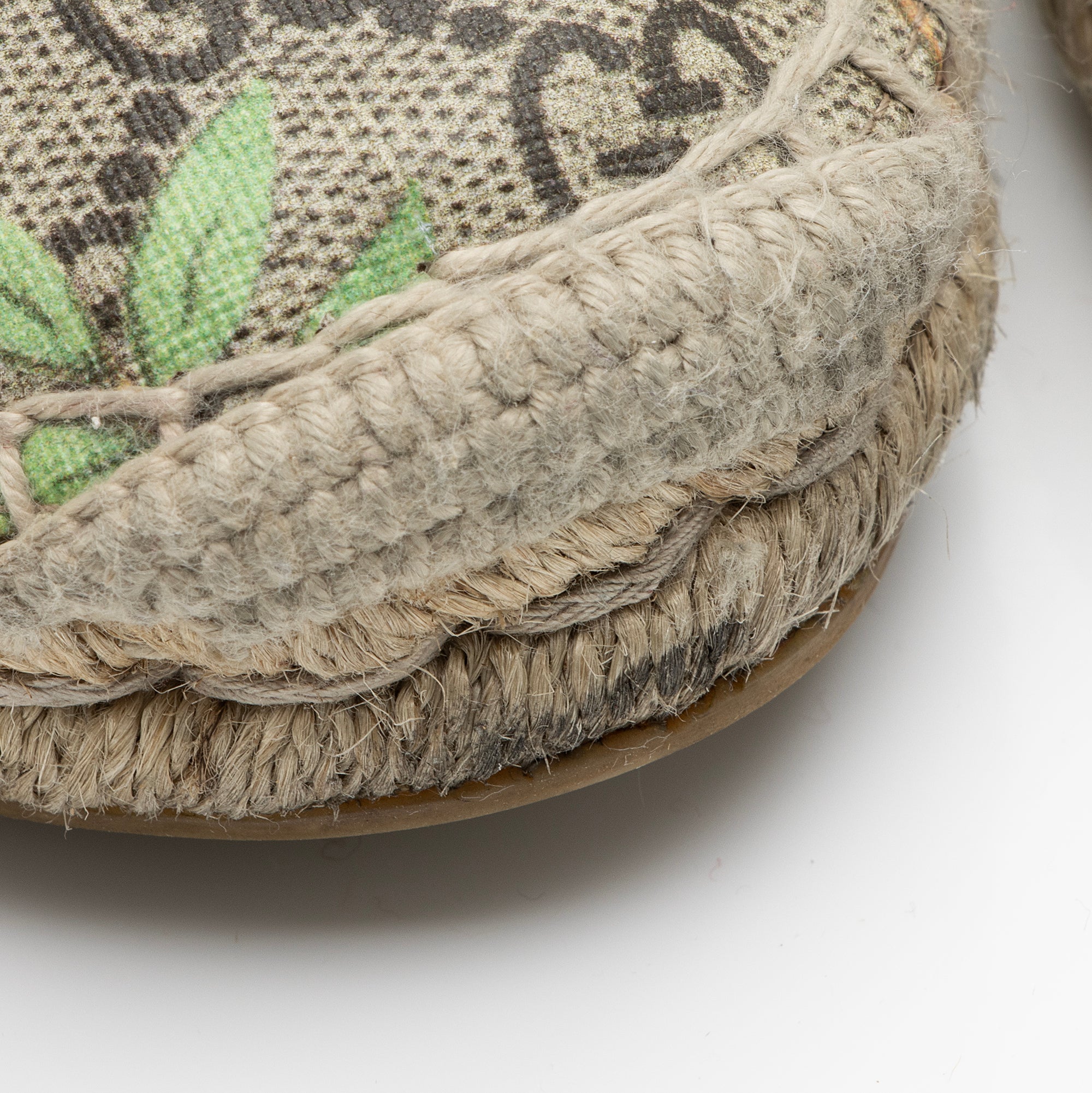 Gucci GG Supreme Tian Espadrilles - Size 7.5 / 37.5 (SHF-23130)