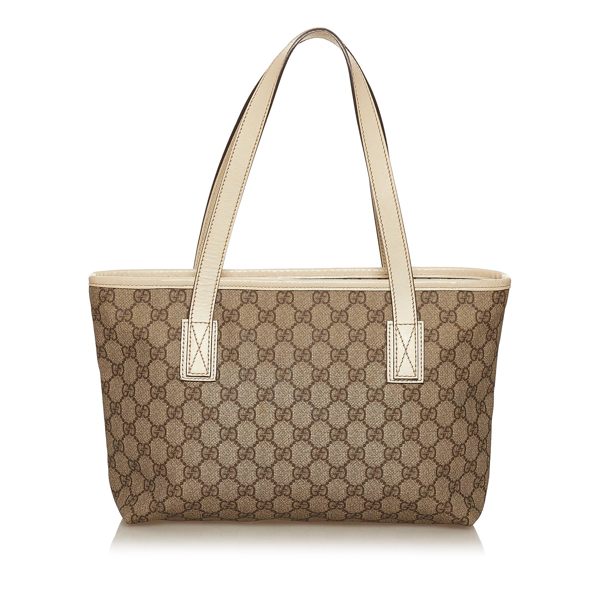 Gucci GG Supreme Tote Bag (SHG-29602)