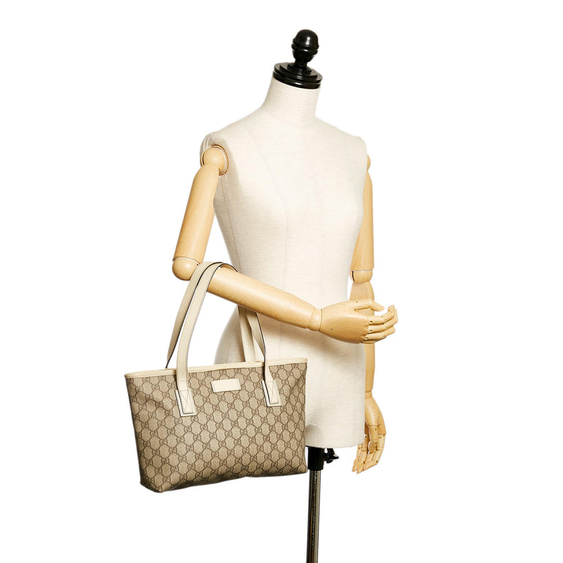 Gucci GG Canvas Tote Bag (SHG-8eli4C) – LuxeDH
