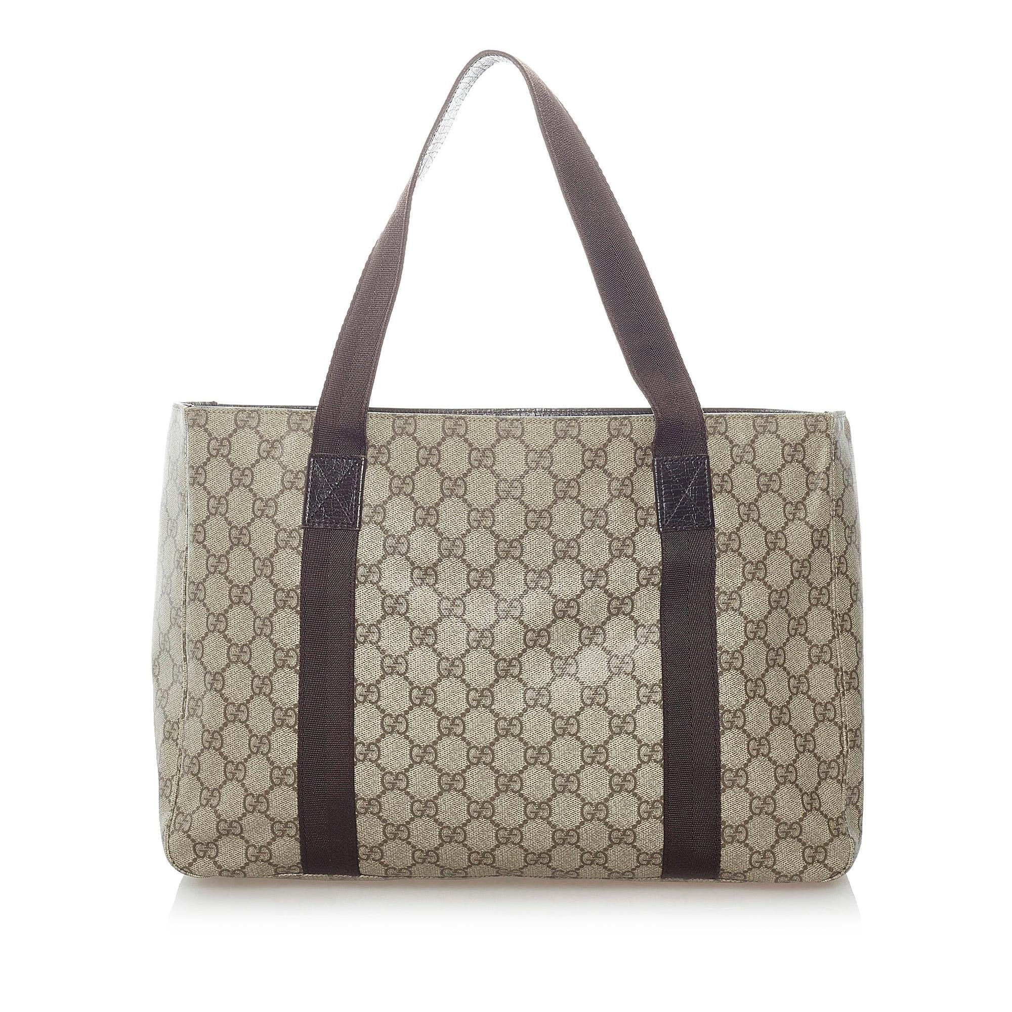 Gucci GG Supreme Tote Bag (SHG-32015)