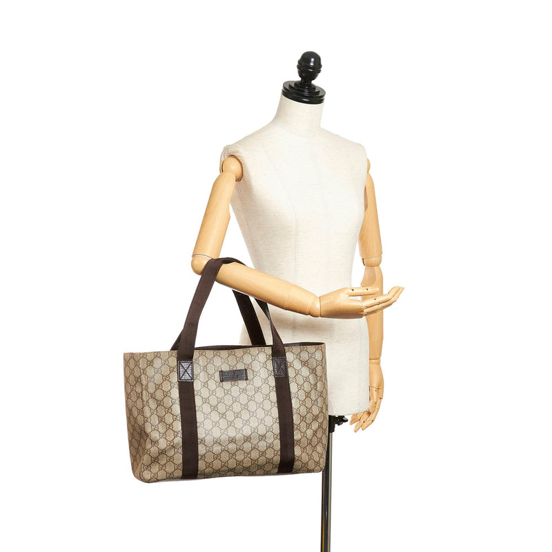 Gucci GG Supreme Tote Bag (SHG-32015)