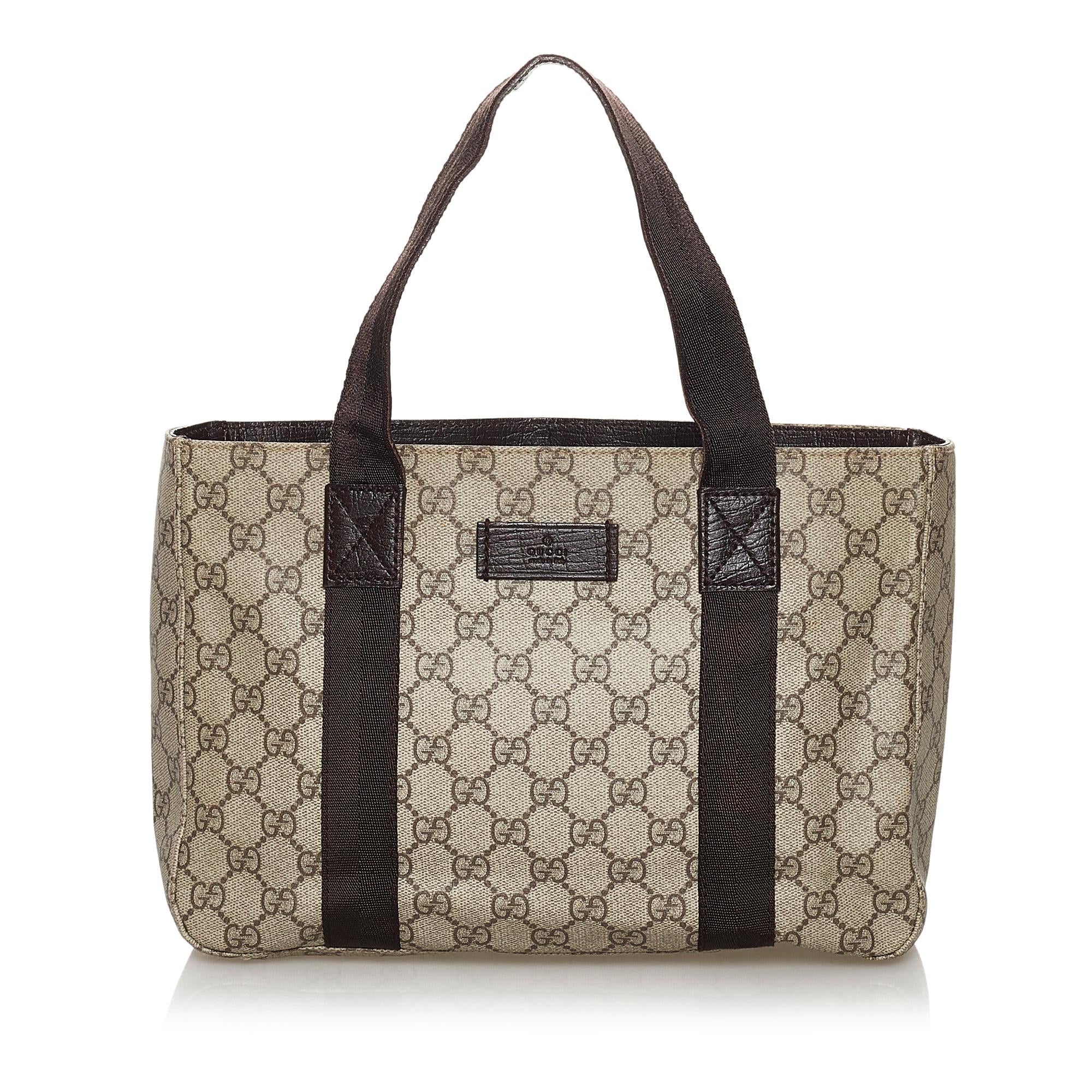 Gucci GG Supreme Tote (SHG-30715)