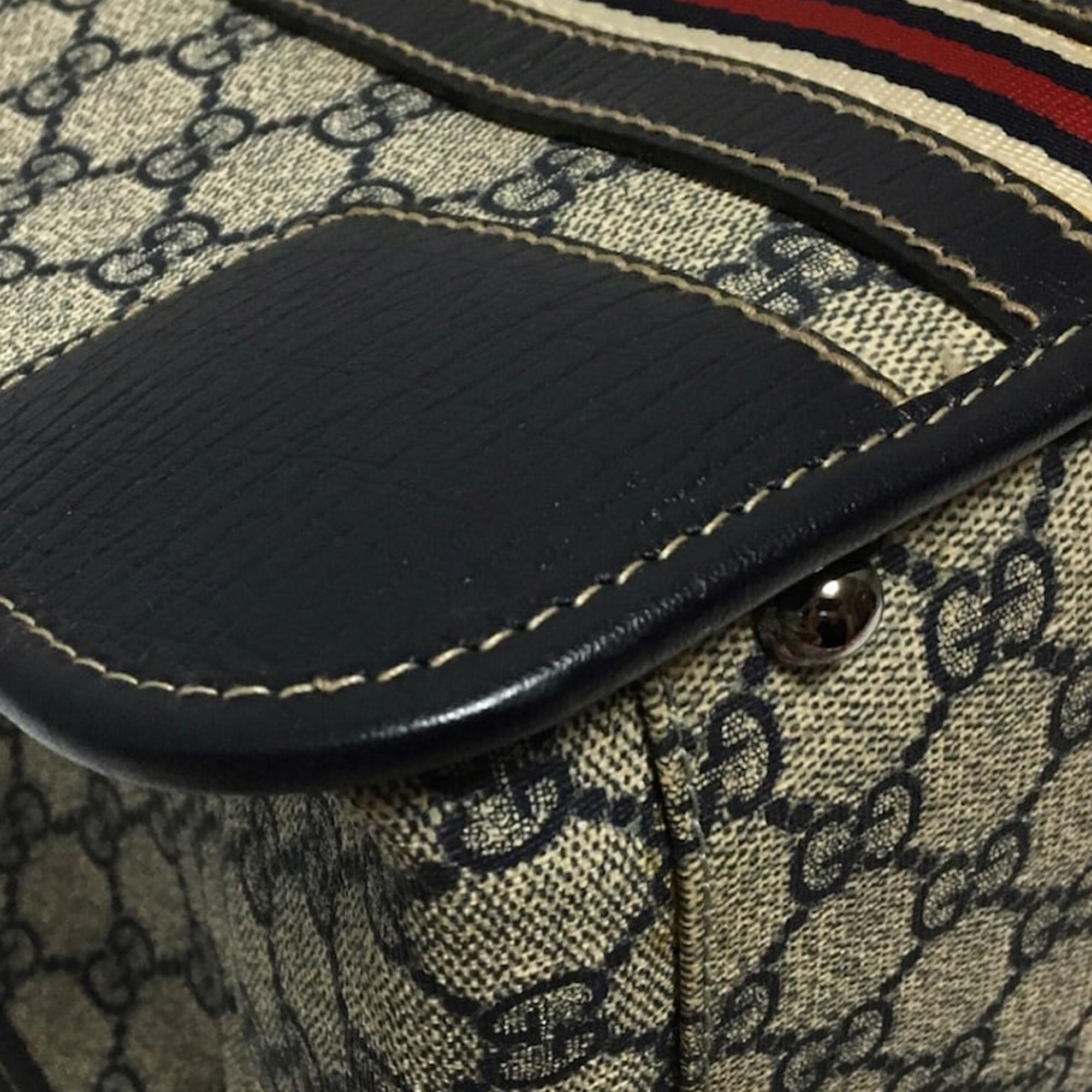 Gucci GG Supreme Web Tote Bag (SHG-32115)