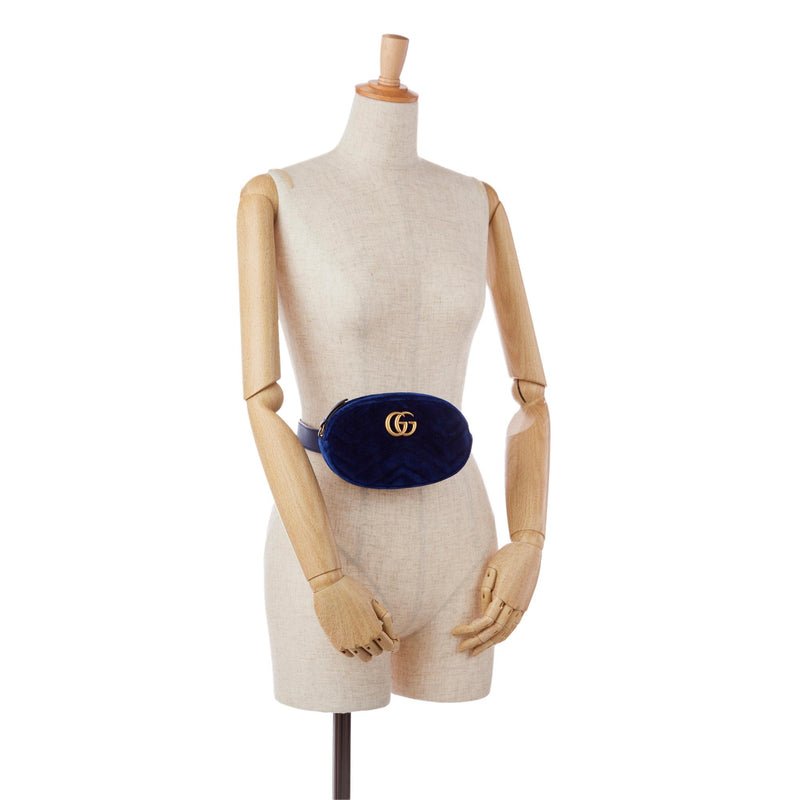 Gucci Gg Marmont Matelasse Belt Bag (SHG-36047)