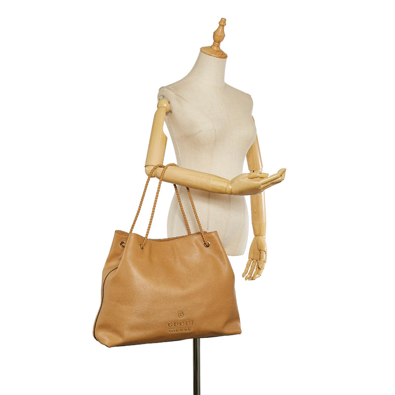 Gucci Gifford Leather Tote Bag (SHG-25560)