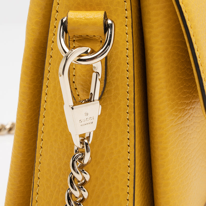 Gucci Grained Calfskin Interlocking G Small Crossbody Bag (SHF-WZ1qPR) –  LuxeDH