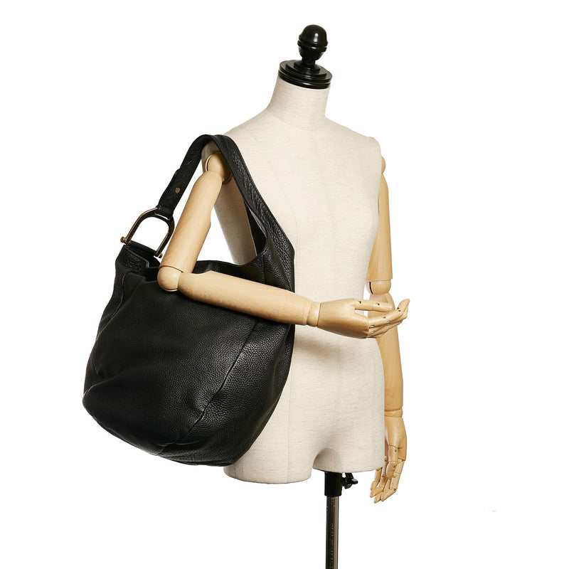Gucci Greenwich Leather Hobo Bag (SHG-31492)