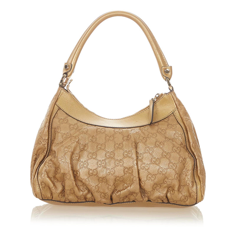 Gucci Guccissima Abbey D-Ring Shoulder Bag (SHG-31659)
