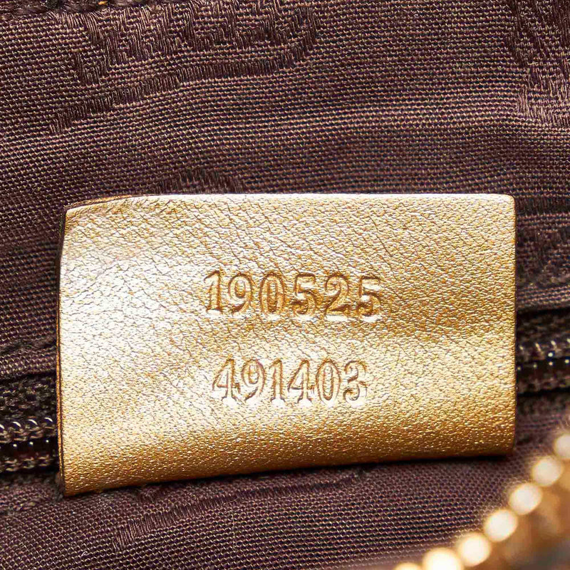 Gucci Guccissima Abbey D-Ring Shoulder Bag (SHG-31659)
