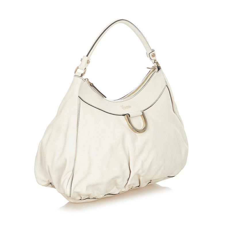 Gucci Guccissima Abbey D-Ring Shoulder Bag (SHG-31977)