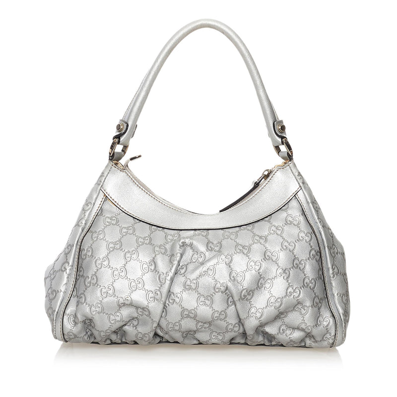Gucci Guccissima Abbey D-Ring Shoulder Bag (SHG-32826)