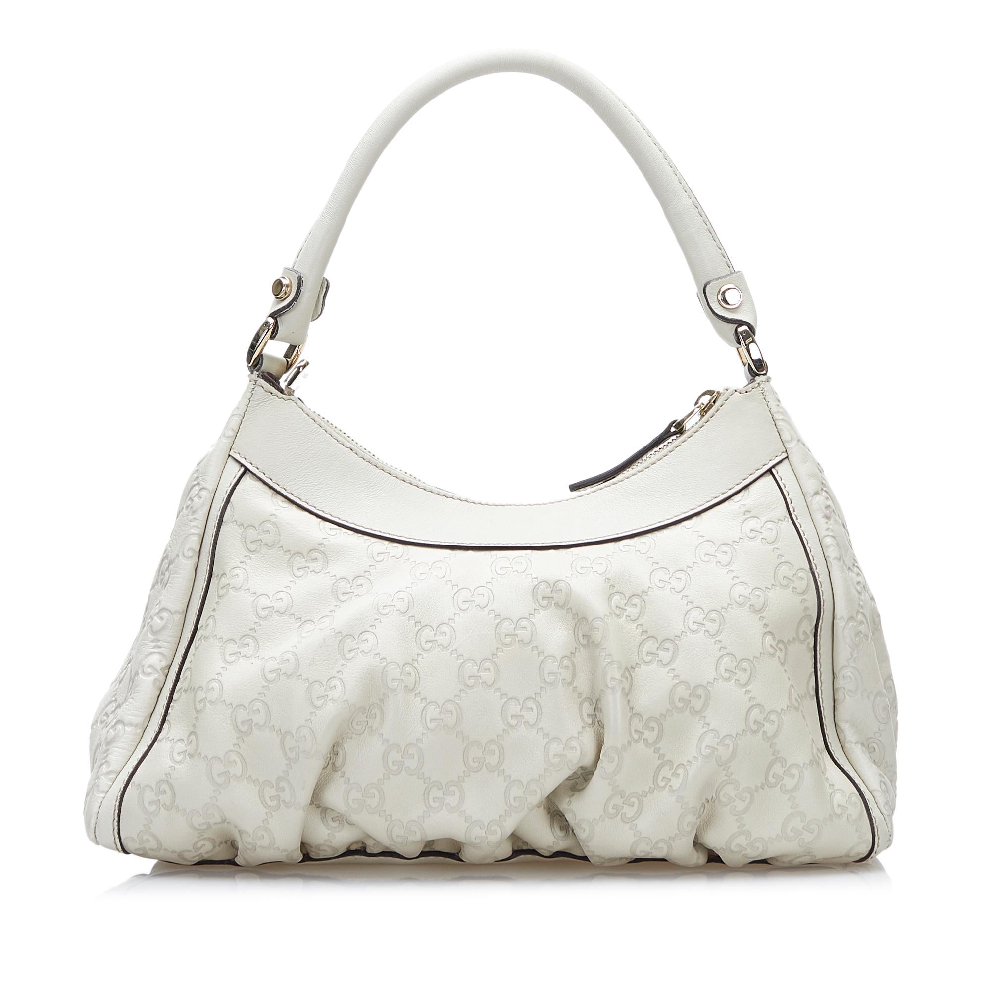 Gucci Guccissima Abbey D-Ring Shoulder Bag (SHG-37750)