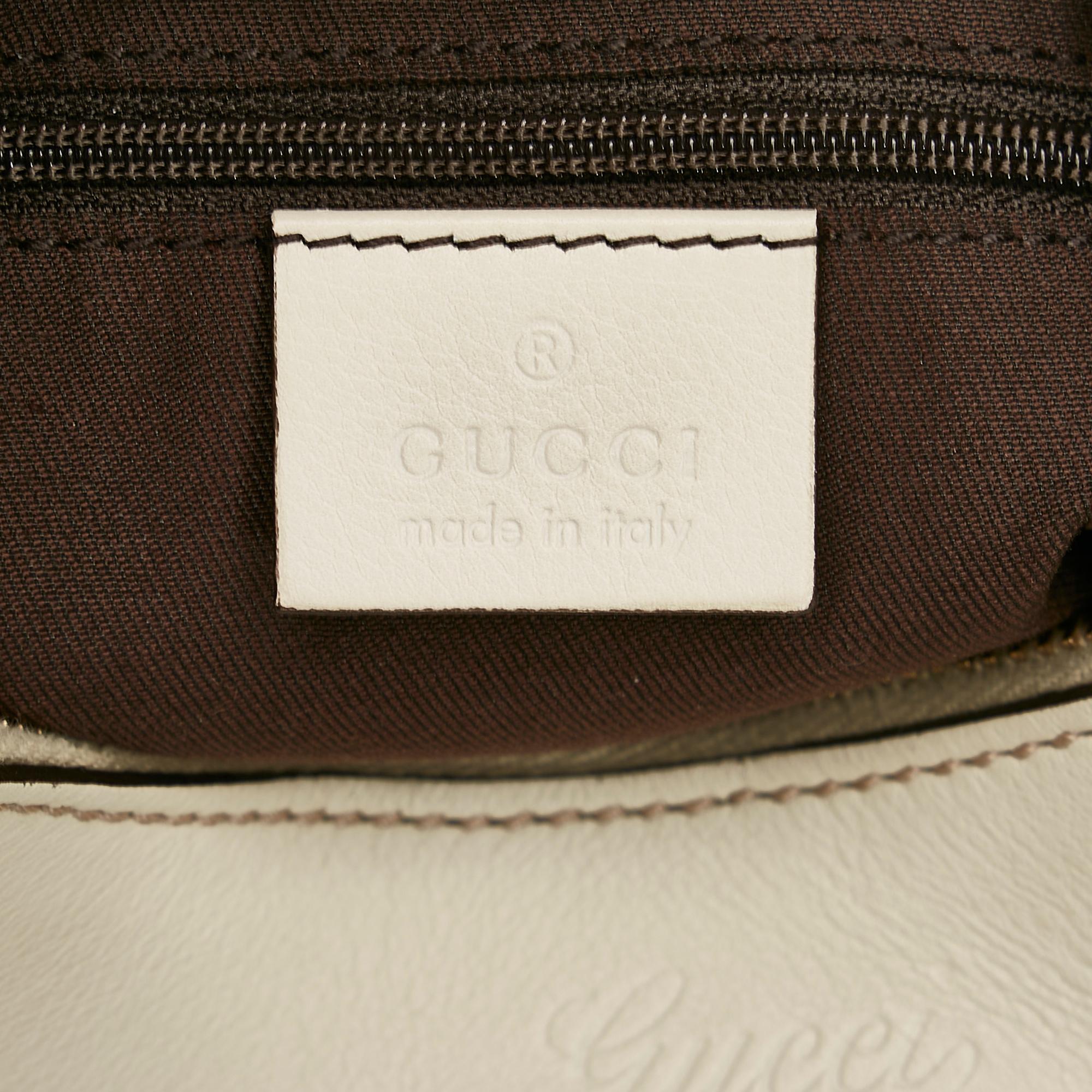 Gucci Guccissima Abbey D-Ring Shoulder Bag (SHG-37750)