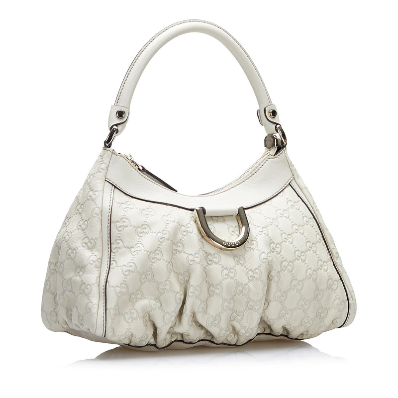 Gucci Guccissima Abbey D-Ring Shoulder Bag (SHG-wAtpbp)