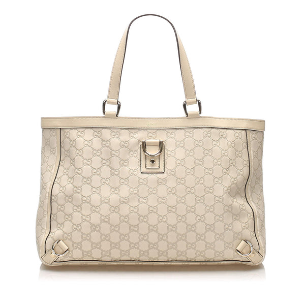 Gucci Guccissima Abbey D-Ring Tote Bag (SHG-21876)