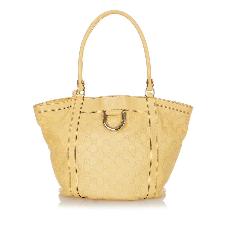 Gucci Guccissima Abbey D-Ring Tote Bag (SHG-23334) – LuxeDH
