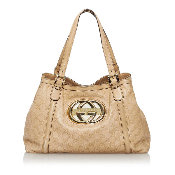 Gucci Guccissima Britt Tote Bag (SHG-30745)