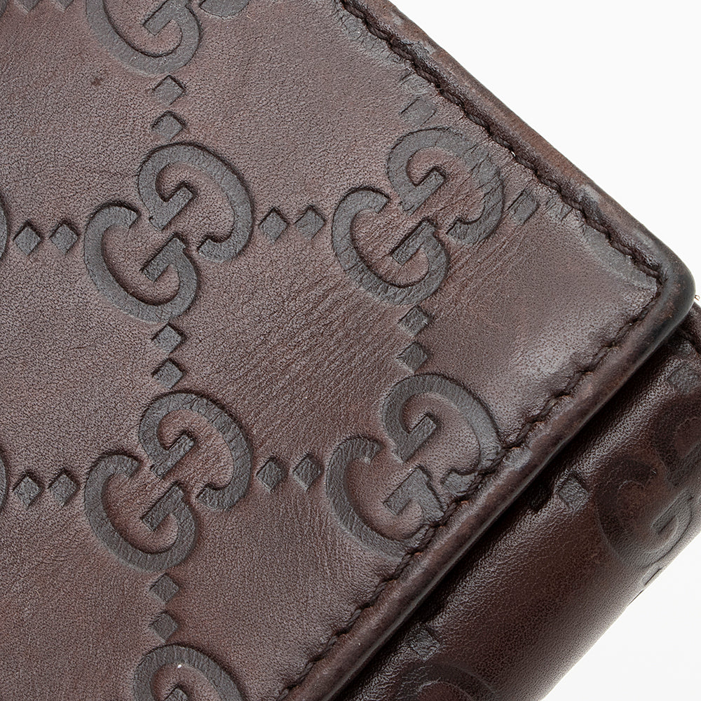 Gucci Guccissima Continental Wallet - FINAL SALE (SHF-19687)