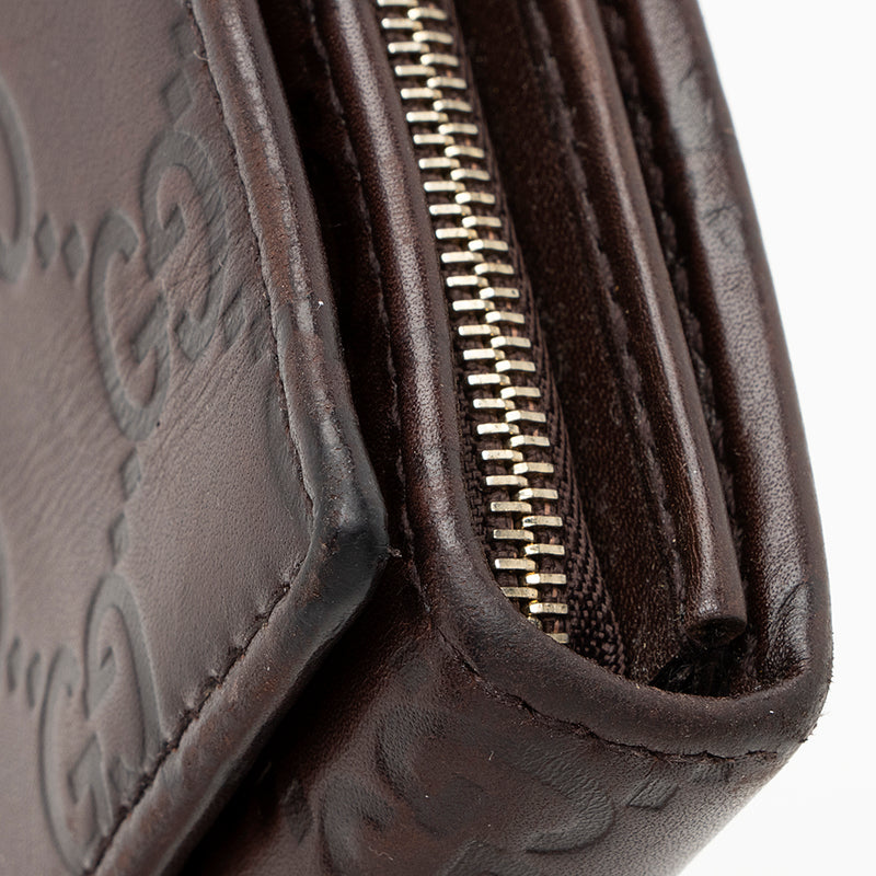 Gucci Guccissima Continental Wallet - FINAL SALE (SHF-19687)