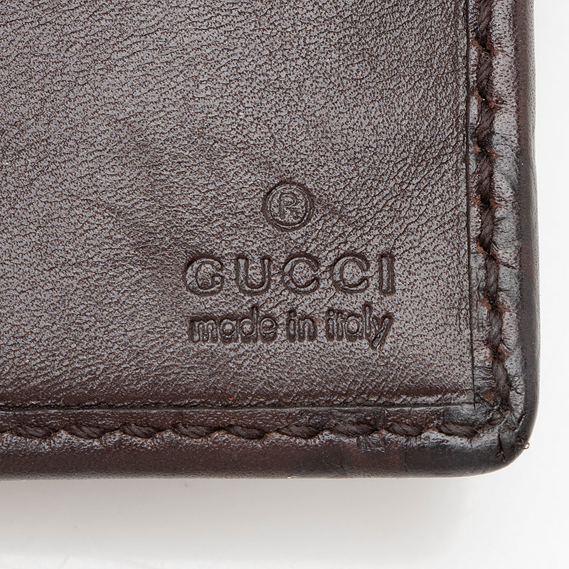 Gucci Guccissima Continental Wallet - FINAL SALE (SHF-19687)