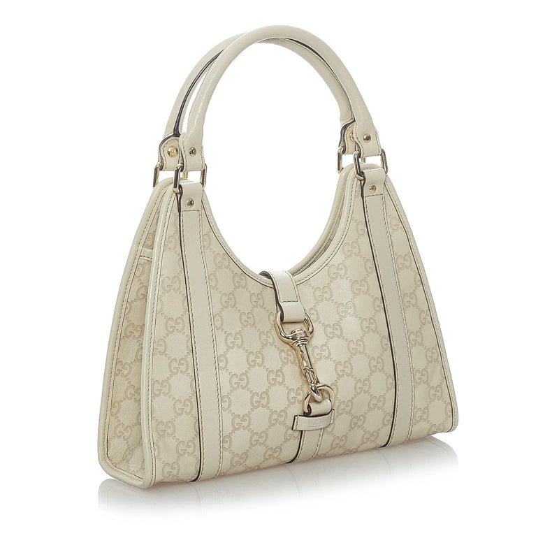 Gucci Guccissima Jackie Bardot Handbag (SHG-33019) – LuxeDH