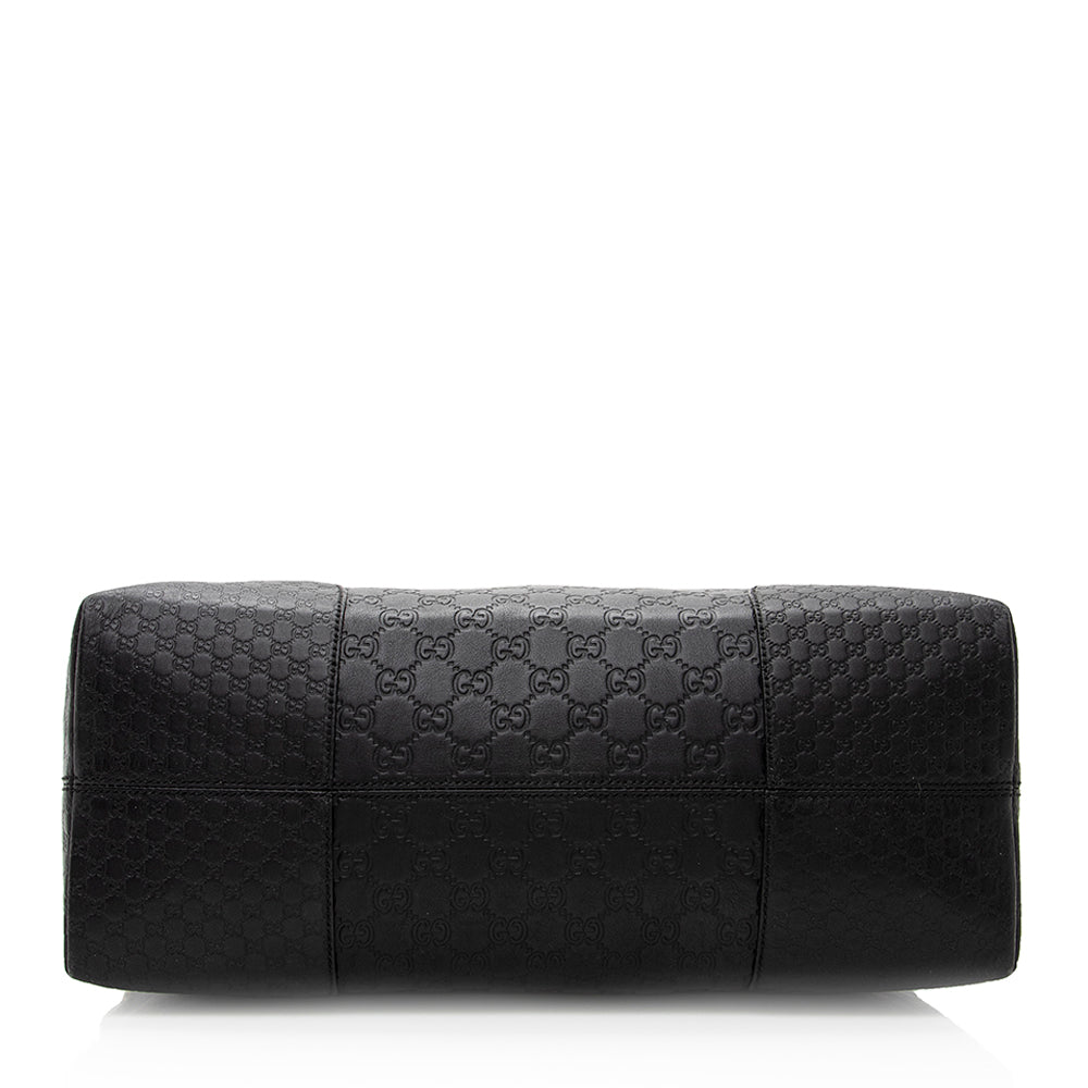 Gucci Guccissima Leather Bree Medium Tote (SHF-19264)