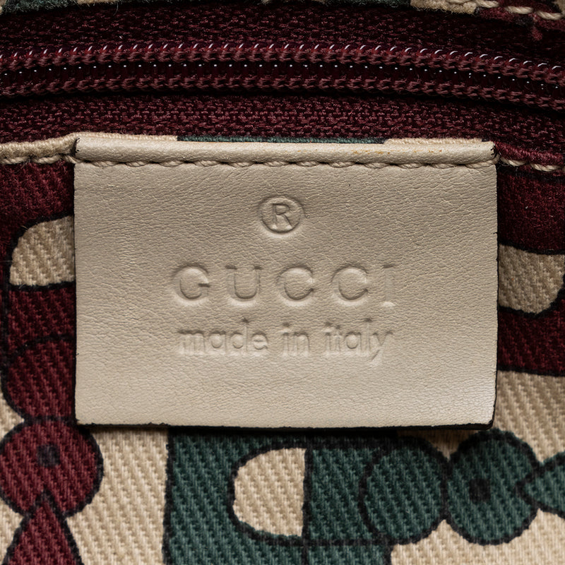 Gucci Guccissima Leather D Ring Small Hobo - FINAL SALE (SHF-15166)