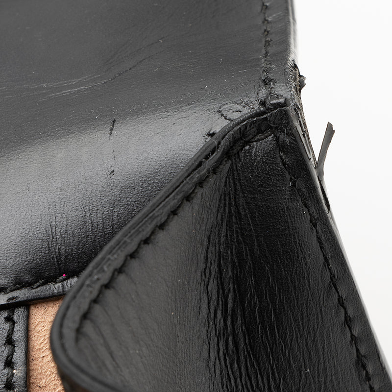 Gucci Guccissima Leather Padlock Medium Shoulder Bag (SHF-22514)