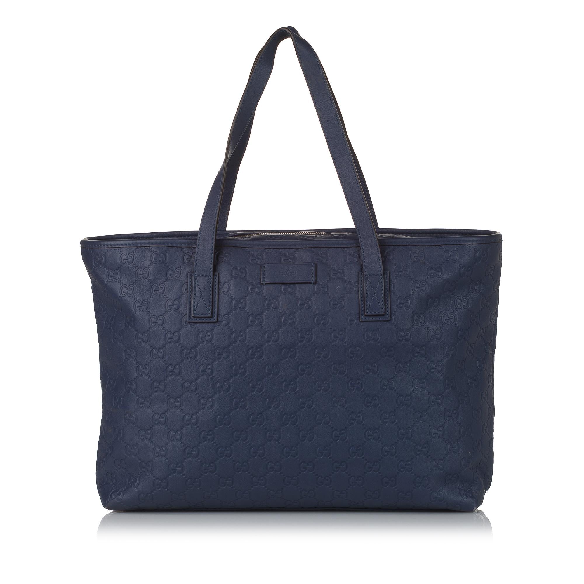 Gucci Guccissima Leather Tote Bag (SHG-32631)