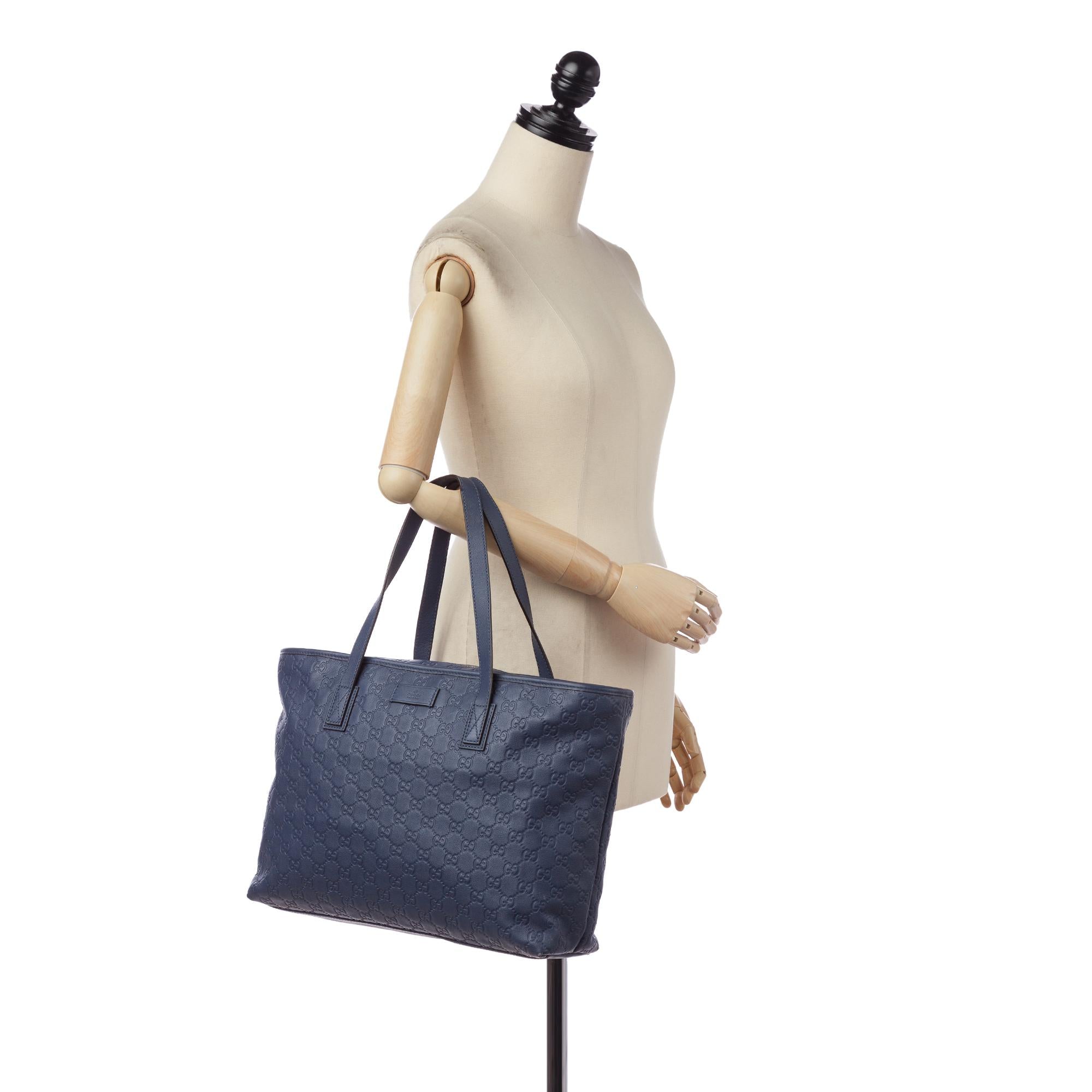 Gucci Guccissima Leather Tote Bag (SHG-32631)