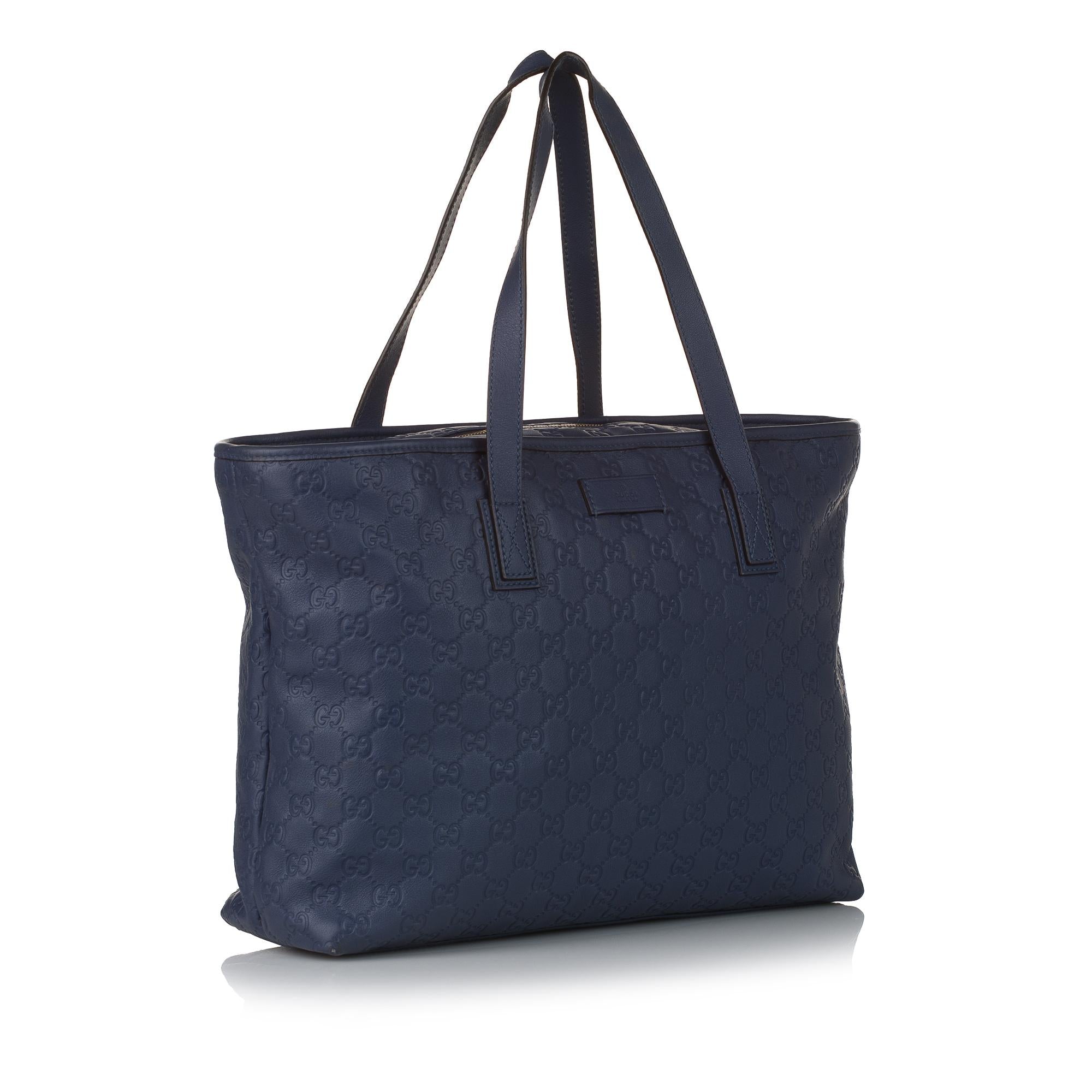 Gucci Guccissima Leather Tote Bag (SHG-32631)