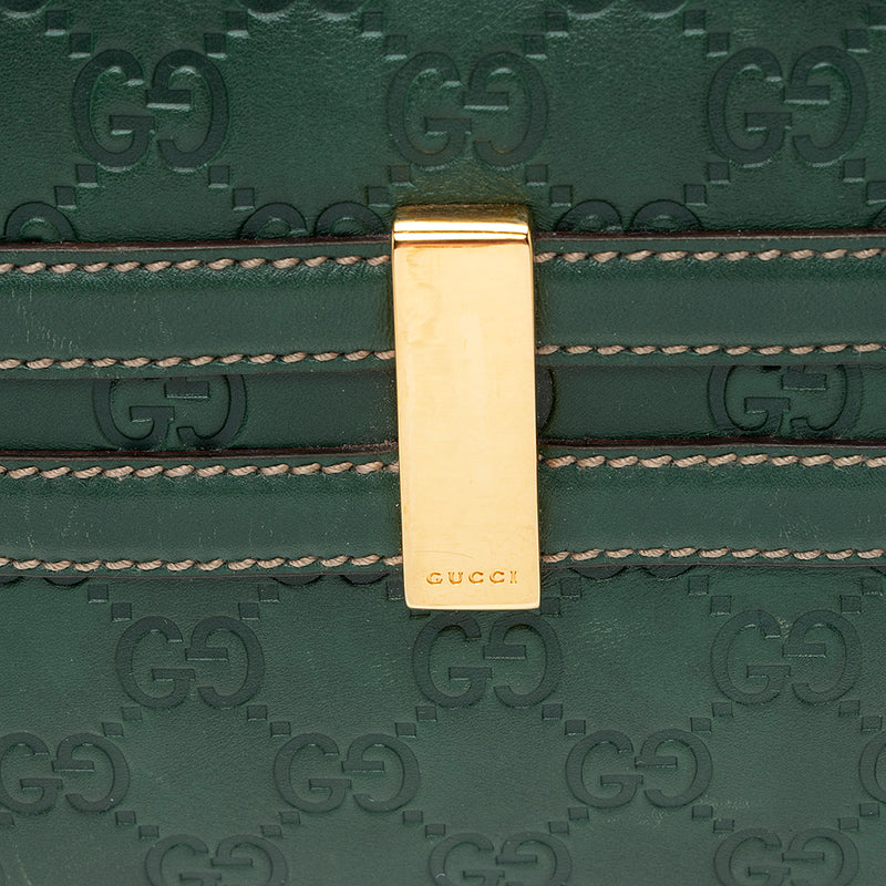 Gucci Guccissima Leather Wave Boston Bag (SHF-20754)