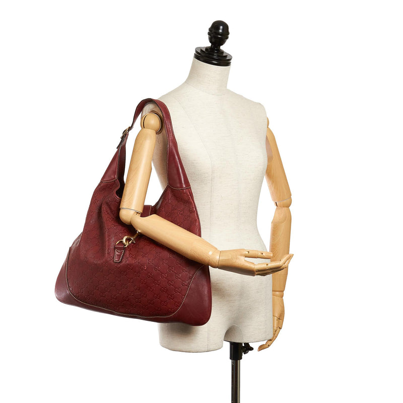 Gucci Guccissima New Jackie Shoulder Bag (SHG-29471)