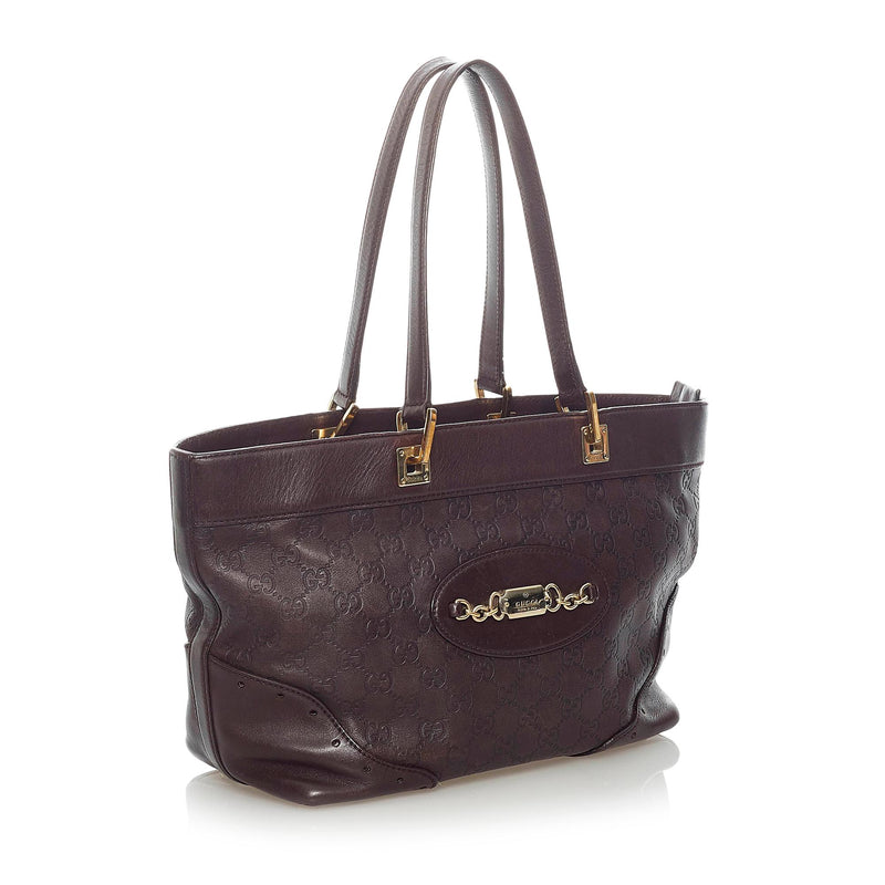 Gucci Guccissima Punch Tote Bag (SHG-36177)