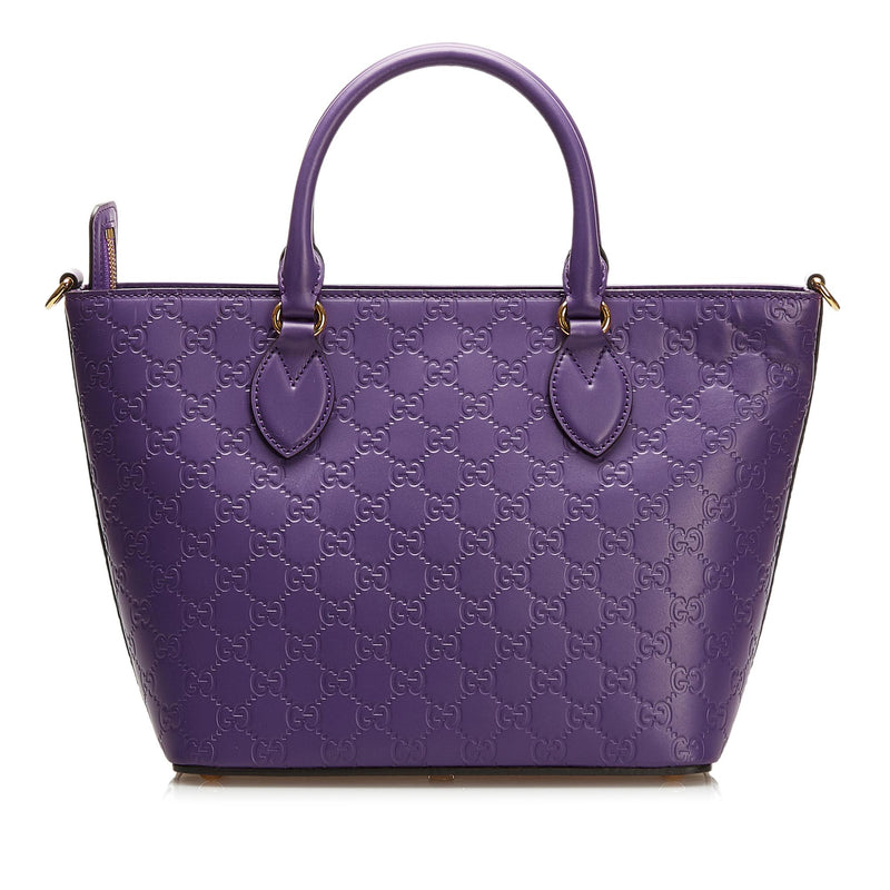 Gucci Guccissima Signature Convertible Handbag (SHG-35852)